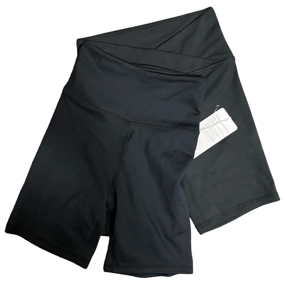 NWT Balance Collection 2‎ Pack Athletic Crossover Bermuda Black Shorts Women XS